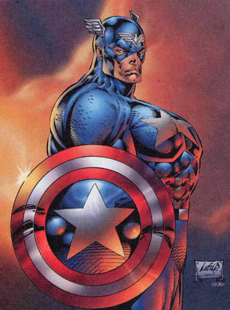 Rob Liefeld’s Captain America